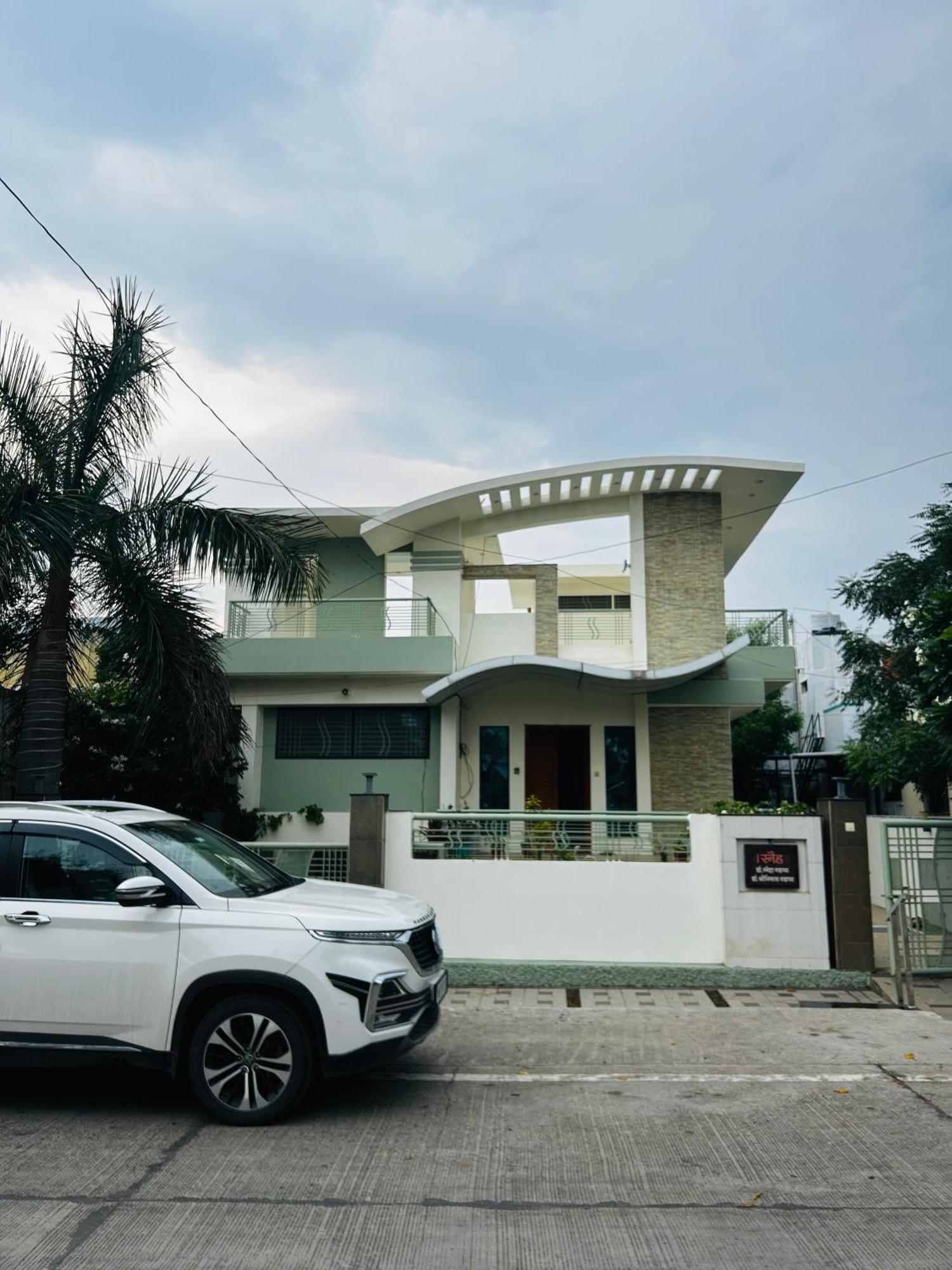 Private & Elegant 3Bhk Villa, Hillside Hideaway, 10 Mins From Mh Bus Stand Aurangabad  Exterior photo
